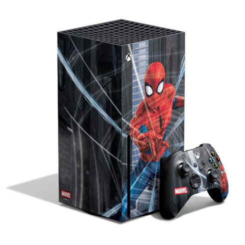 Marvel Spiderman Web Throw Xbox Series X Skins
